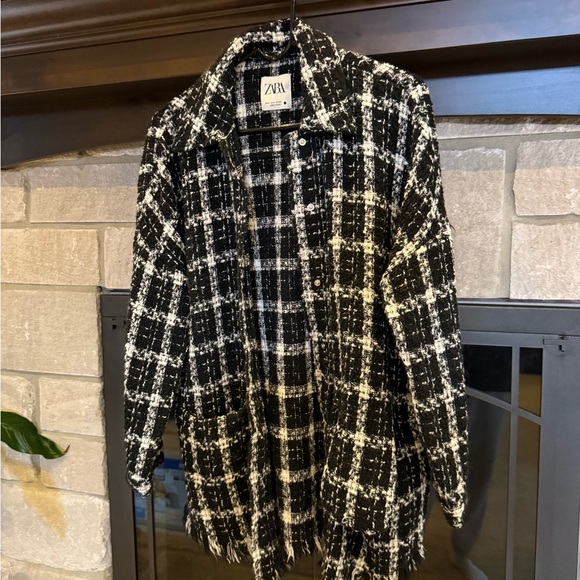 Zara Checkered Jacket - Picture 3 of 4